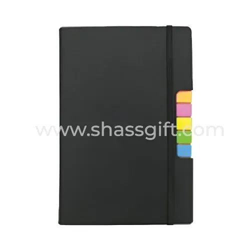 PU Covered Notebook With Sticky Notes
