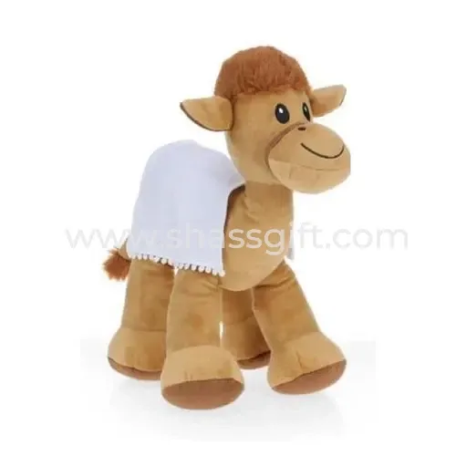 Eco Friendly Grs Certified Camel Plush Toy 30 Cm