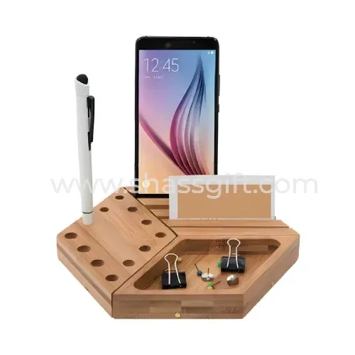 3pc Polygon Desk Set