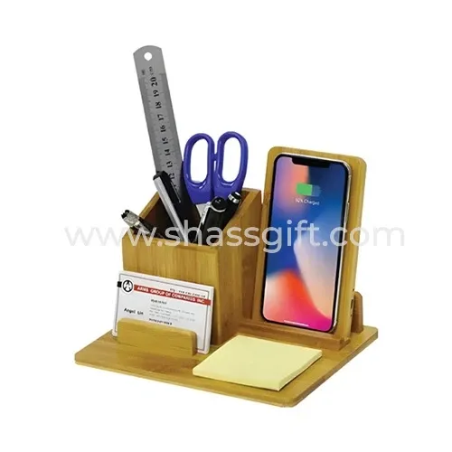 Bamboo QI Fast Wireless Charger