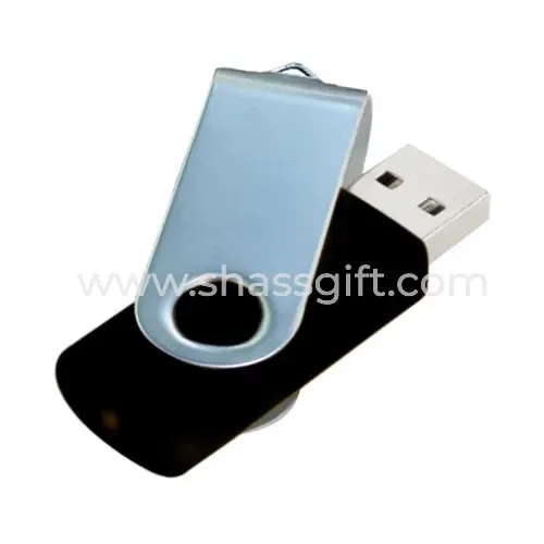 Silver Swivel USB