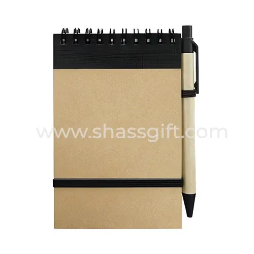 Promotional Recycled Notepads With Pen