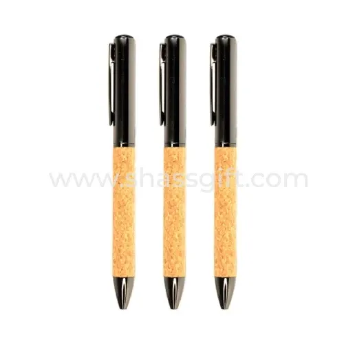 Metal & Cork Pen
