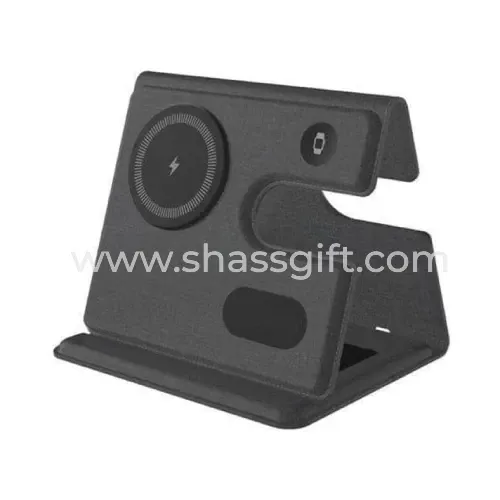 Recycled 3-in-1 Wireless Charger Station