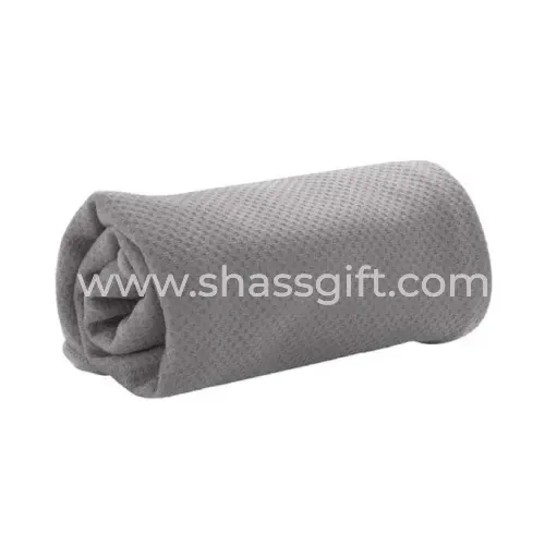 RPET Microfiber Cooling Towel in Carry Bottle