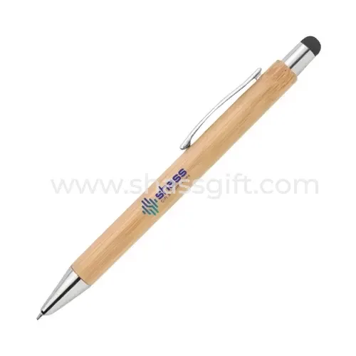 Bamboo Pens With Stylus