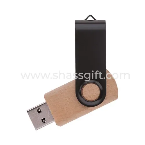 Rotating Wooden With Metal Clip