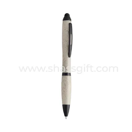 Wheat Straw Pen With Stylus