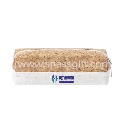 Recycled Cotton Cork Pencil Case