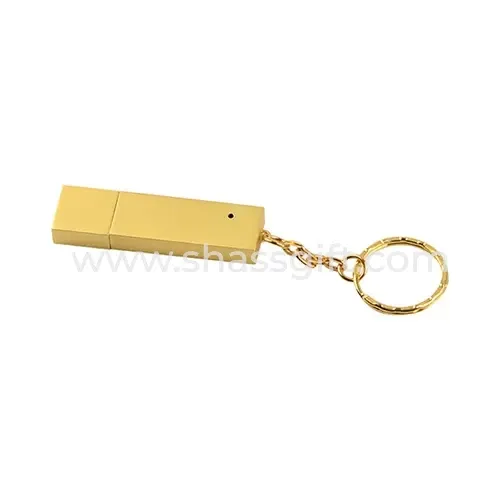 Metal Cap Key Ring USB