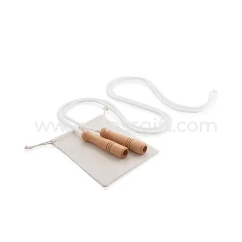 Cotton Jumping Rope In A Cotton Pouch