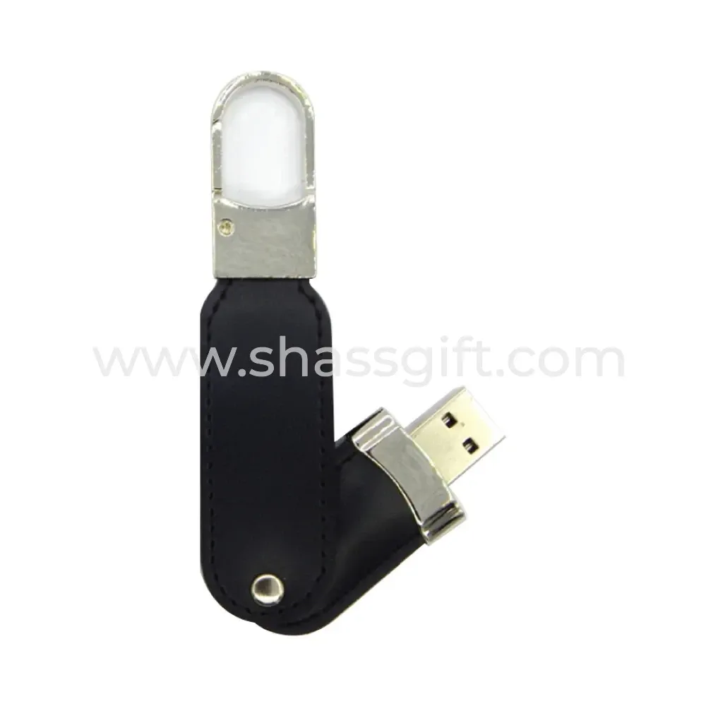 Clip Leather Swivel USB