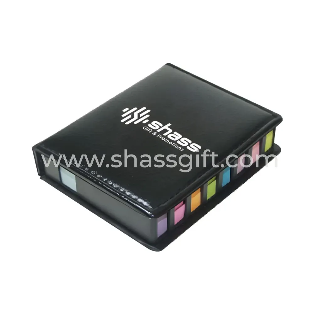 Promotional Pad & Sticky Note With Leather Case