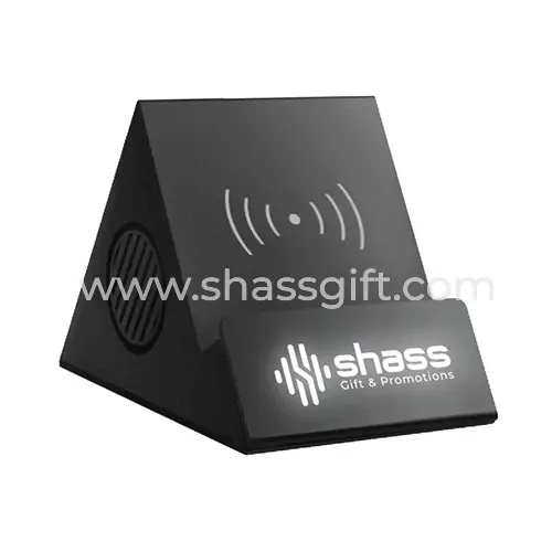 Bluetooth Speaker With Wireless Charger