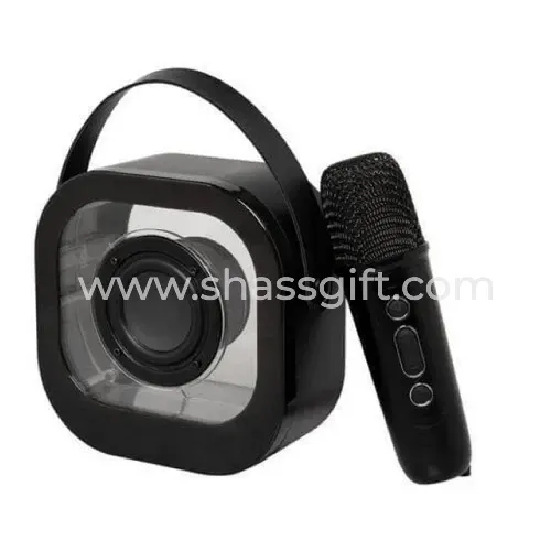 Portable Karaoke Speaker Set With Wireless Microphone