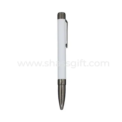 Metal Pen With Gunmetal Trims