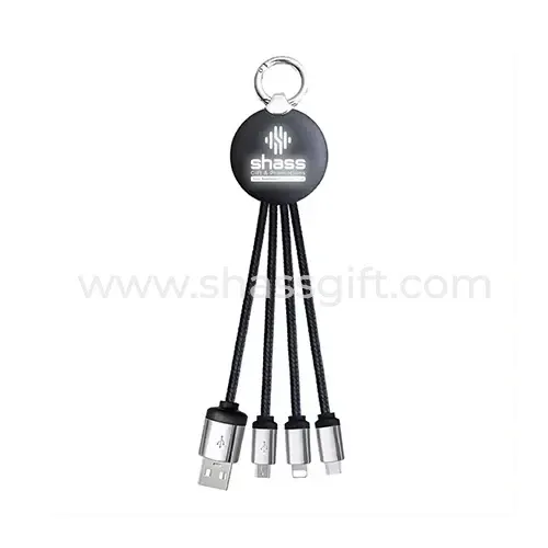 USB Charger With Light Up Logo