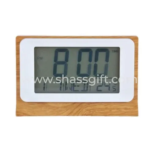 Curve Stand Digital Table Clock
