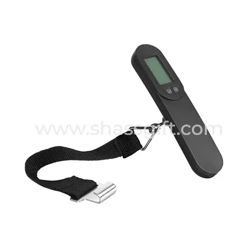 Digital Luggage Scale Black