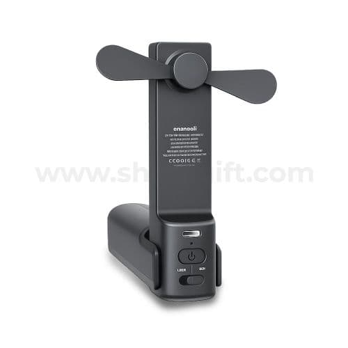 4-in-1 Fan Power bank, Safety Alarm & Torch