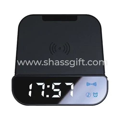 Wireless Power bank, Speaker & Alarm Clock