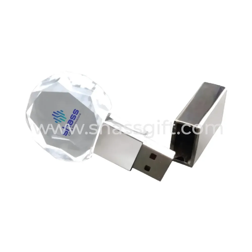 Round Crystal USB