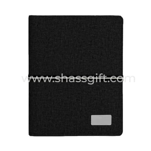 A5 Notebook Organizer With Powerbank