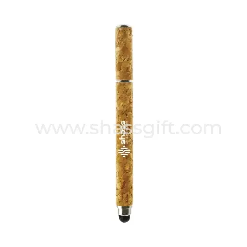 Cork Pens With Stylus