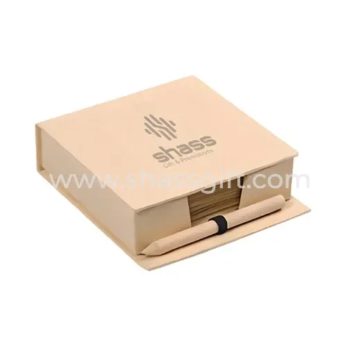 Promotional Recycled Pad Holder With Pencil