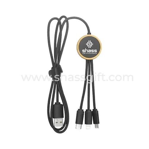 Bamboo 3-in-1 Multi-charging Long Cable