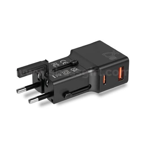 Pocket World Travel USB Charger