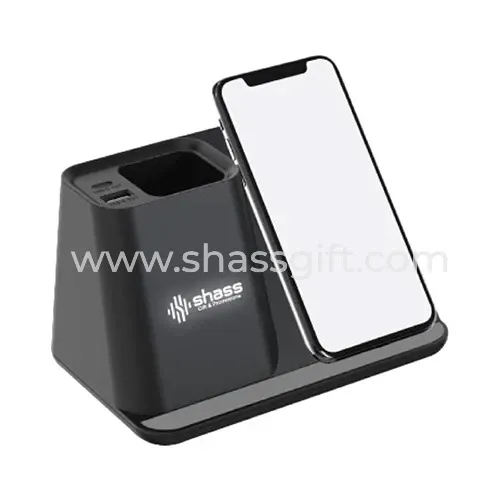 Pen Holder With Wireless Charger