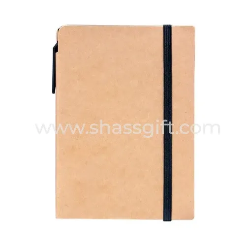 A6 Craft Notebook With Pen And Post-It