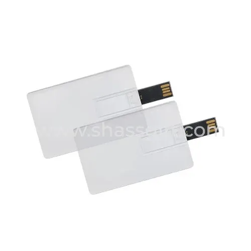 Promotional Transparent USB Flash Card