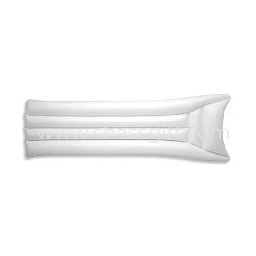 PVC Mattress Beach Solid White