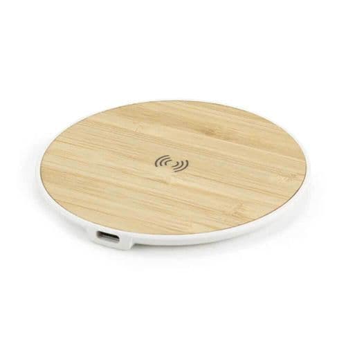 Recycled Bamboo 15w Wireless Charger