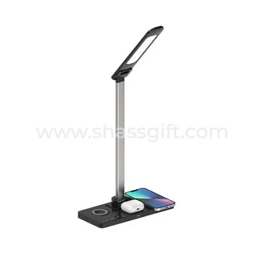 3 In 1 Wireless Charger With Desk Lamp