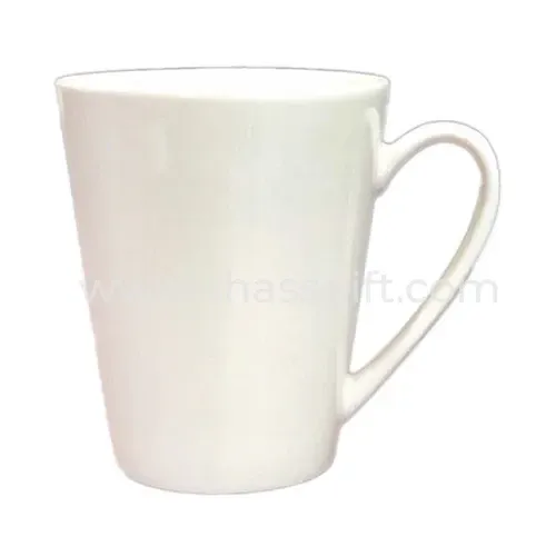 V Shape Bone China Mug