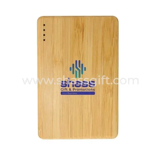 Bamboo Powerbank 5000 mAh Type C Input and Output