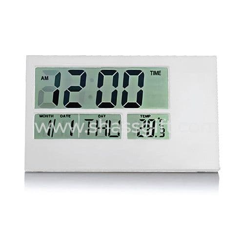 Day Date Digital Alarm Table Clock