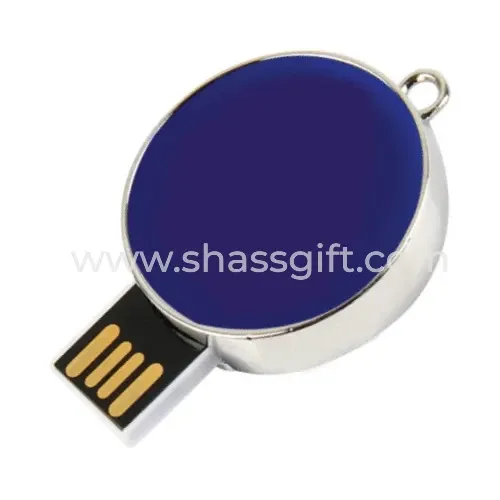Metal USB In Round Shape