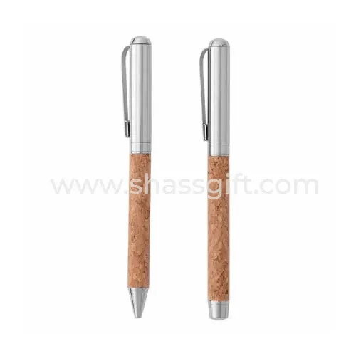 Cork Pen Set