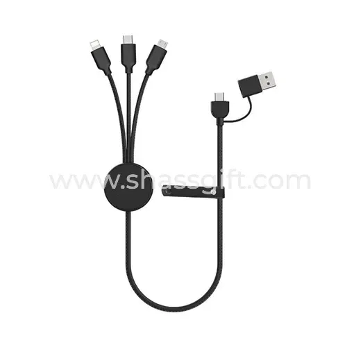 Recycled 6-in-1 Charging Cable