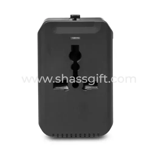 Universal Travel Adapter With Type C and USB A Ports
