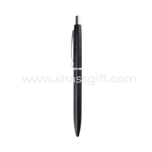 Metal Pen With Silver Trims
