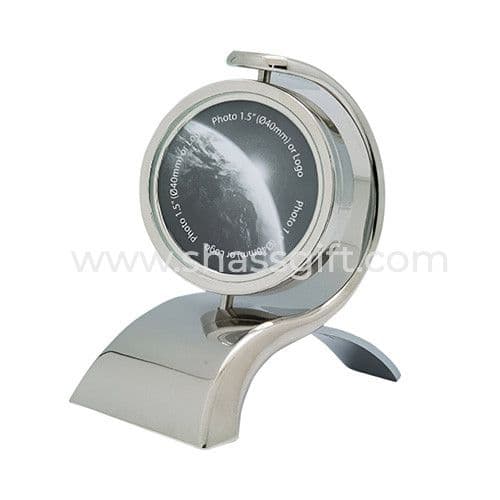 Oval Stand Glob Table Clock