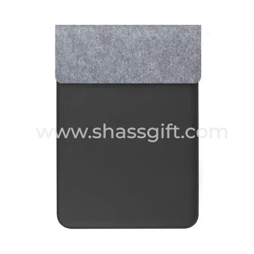 14 Felt Laptop Sleeve With 15w Magnetic Charger