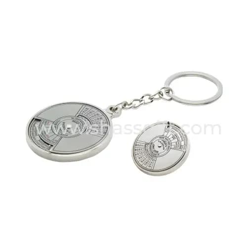 50 Year Metal Keychain