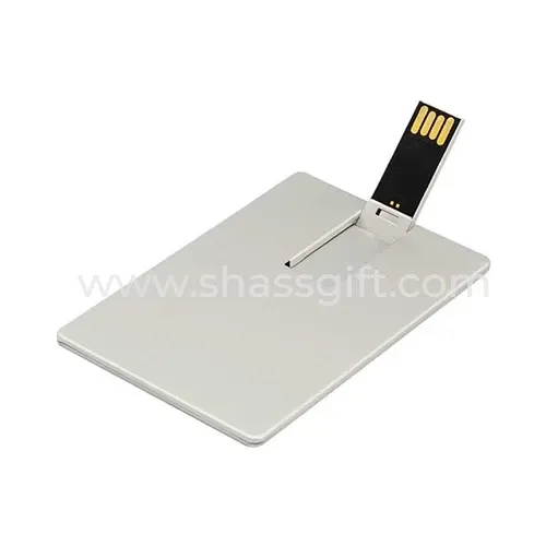 Credit Card Shape Metal USB