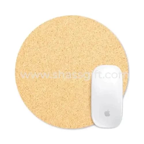 Eco-Friendly Cork Round Mouse Pad